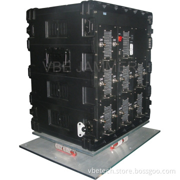 775W Full Band 20-6000MHz Digital Bomb Jammer with Built-in Battery